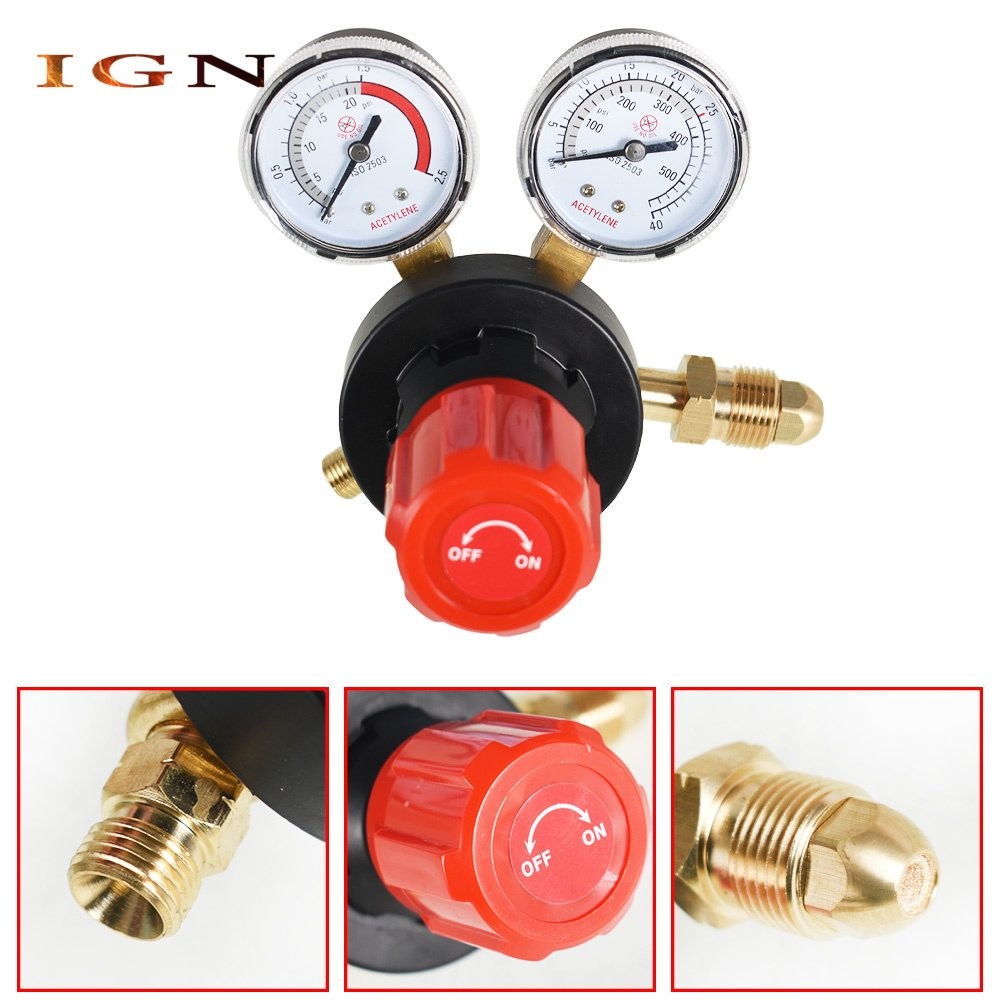 NEW Oxygen and Acetylene Regulators Combo – V350 Series Oxygen + Acetylene