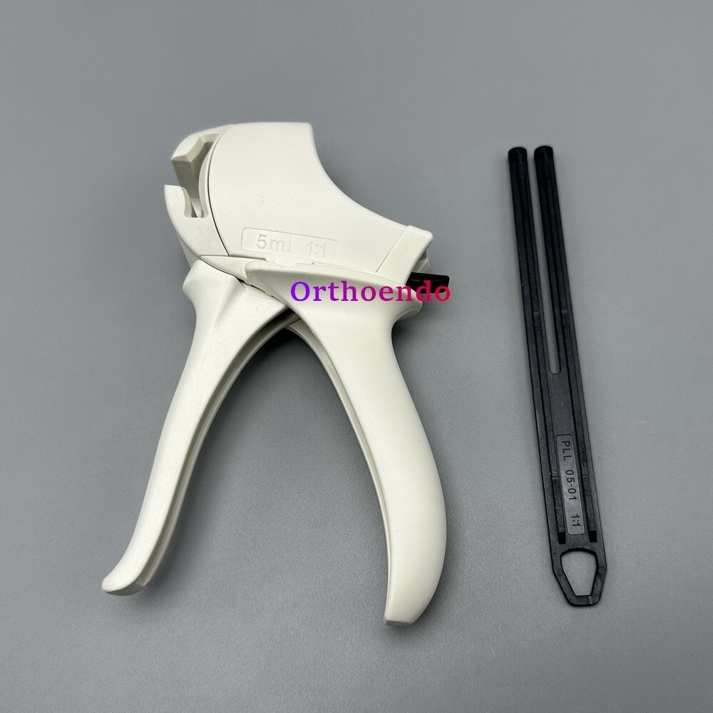 Dental Activa-Spenser Type Dispenser Gun For Automix Syringes Cement Gun 5ml 1:1