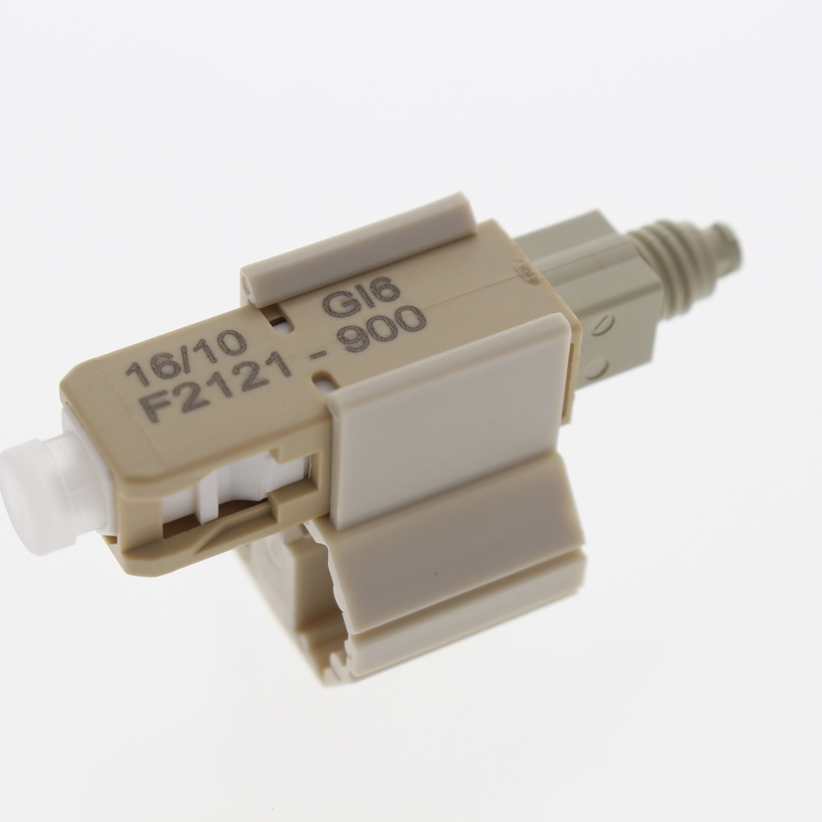 Leviton 49991-MSC-120 SC Beige FastCAM Multimode Pre-Polished Connector OM1