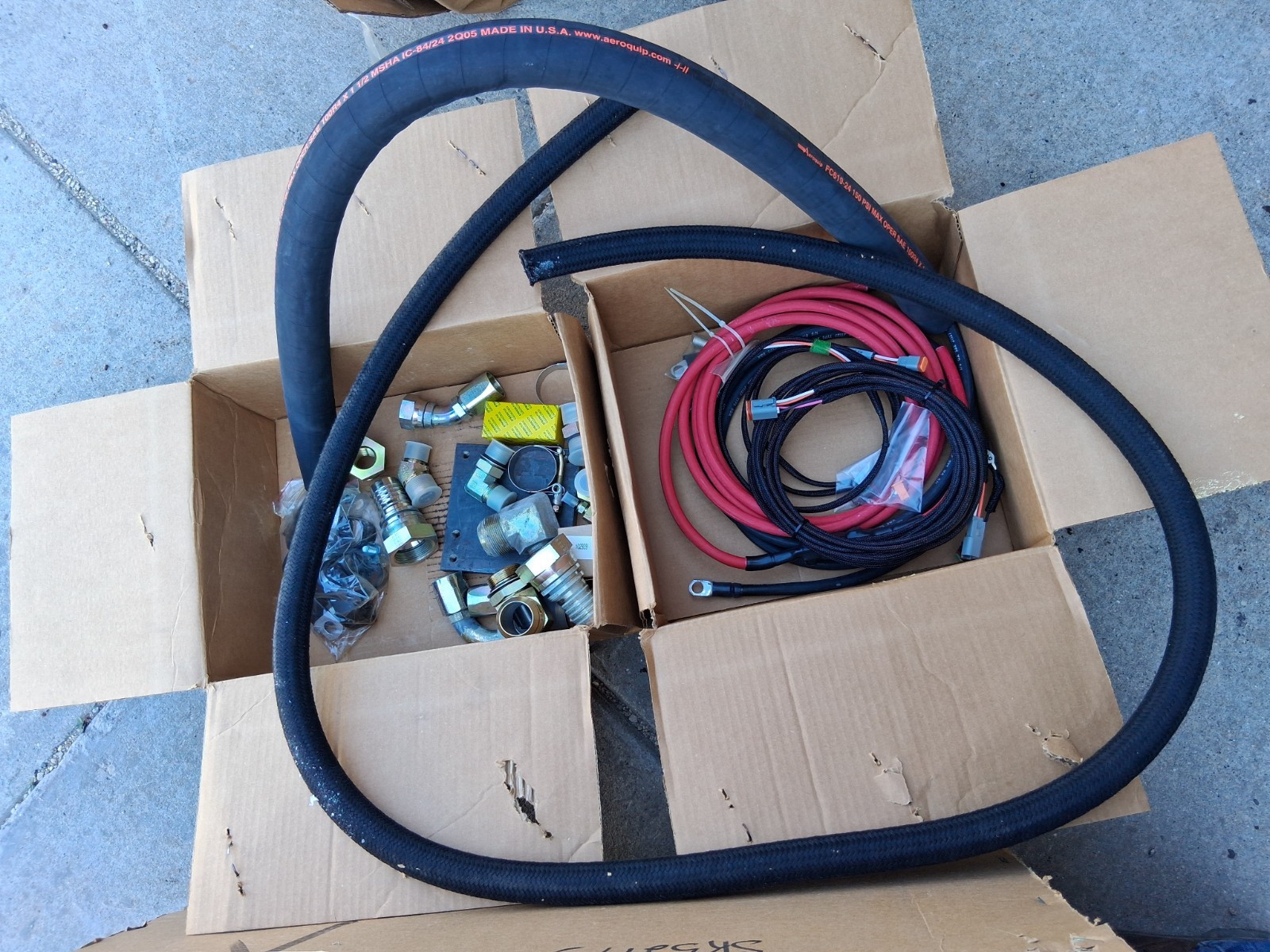 Komatsu Prelub prelube add-on hydraulic pump kit 100421 24V CW AK4559