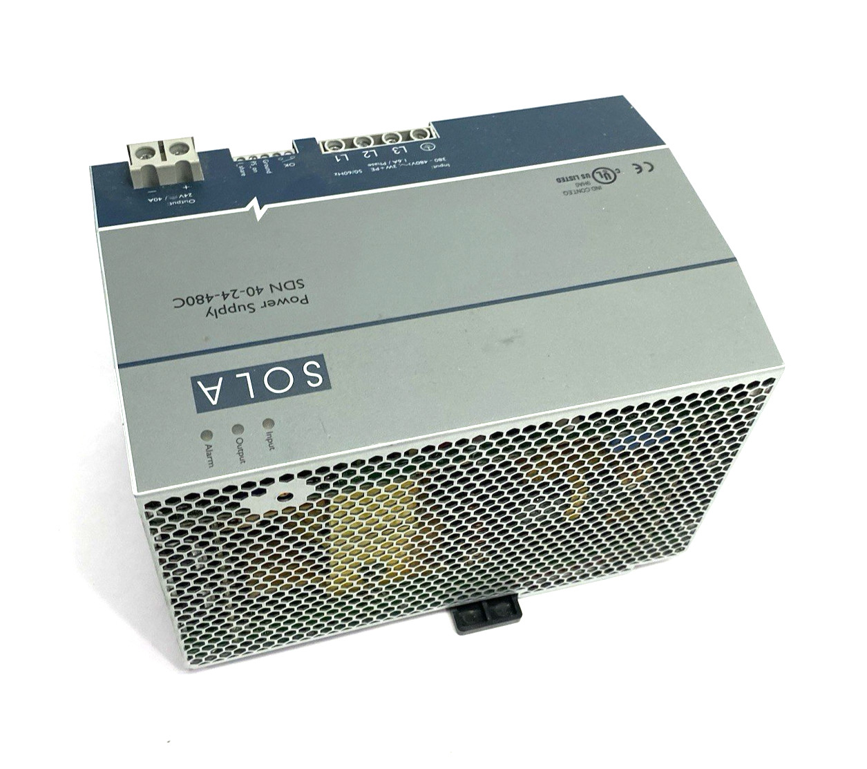 Emerson SOLA SDN 40-24-480C Power Supply DIN Rail Mount