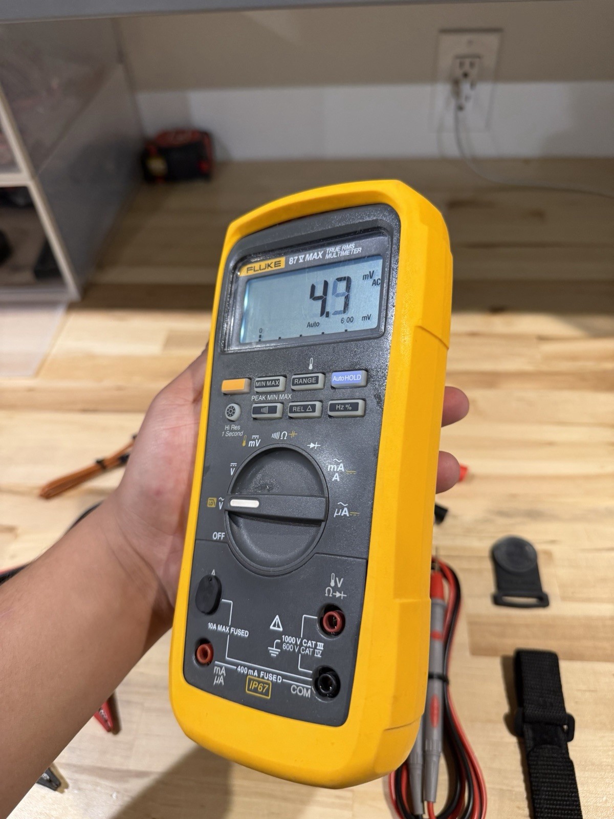 FLUKE 87V-MAX/E2 INDUSTRIAL COMBO KIT (TESTED) SHIPS FAST