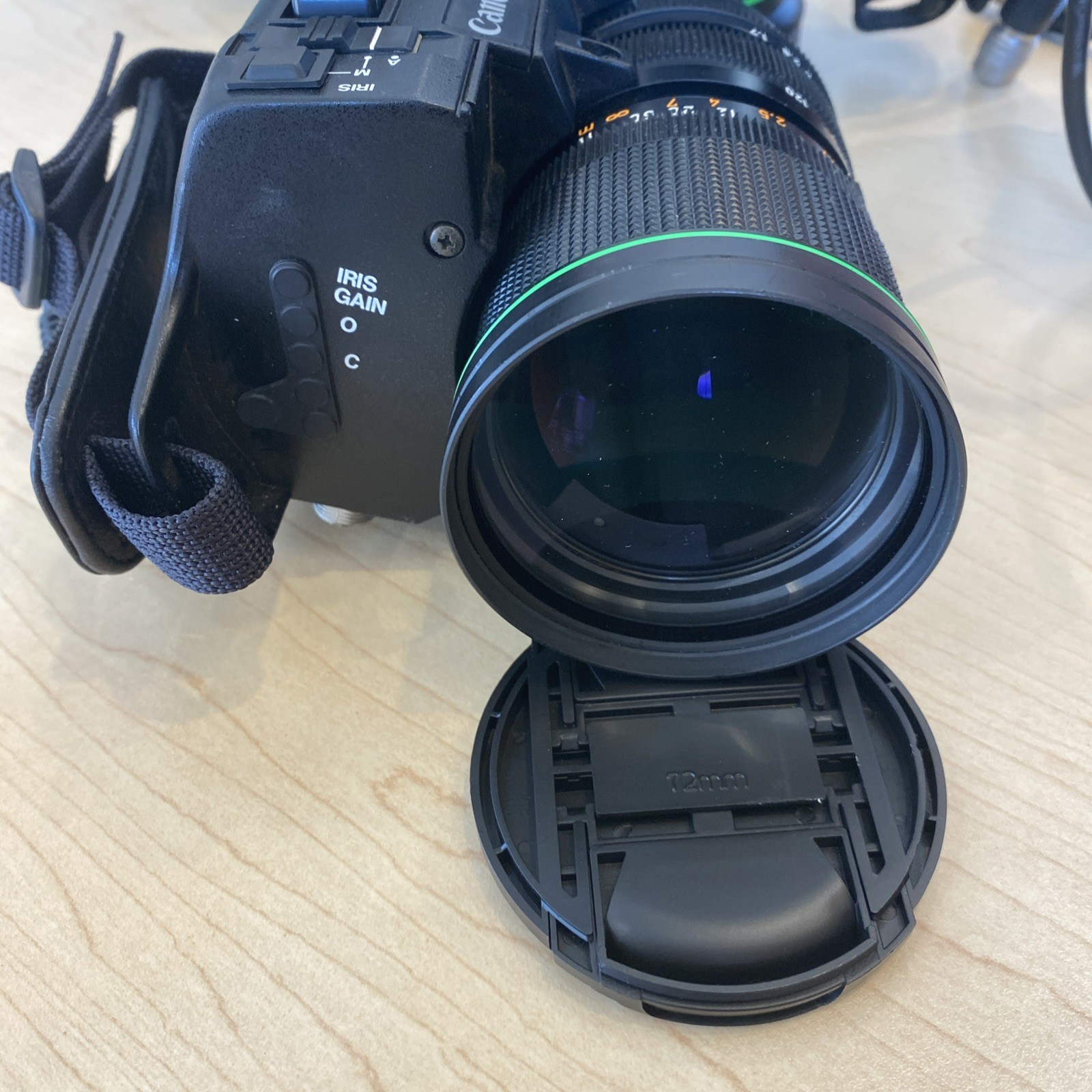 Canon Macro TV Zoom Lens J12X10B 10-120Mm 1:1.7 Servo J12x10B KRSM 12x Bx#1 L#24