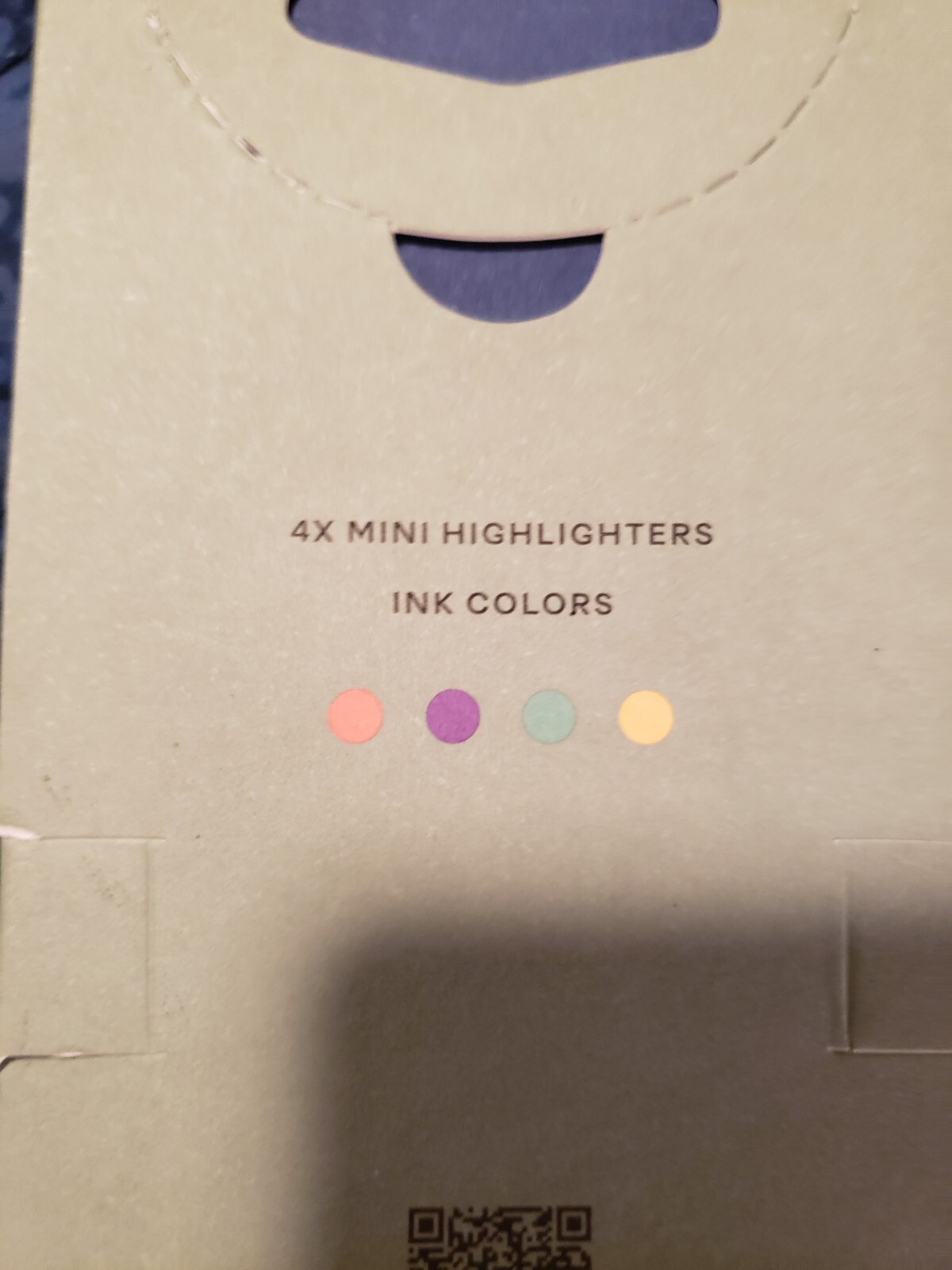 Papier Bright Ideas Mini Highlighters By Papier Set Of 4