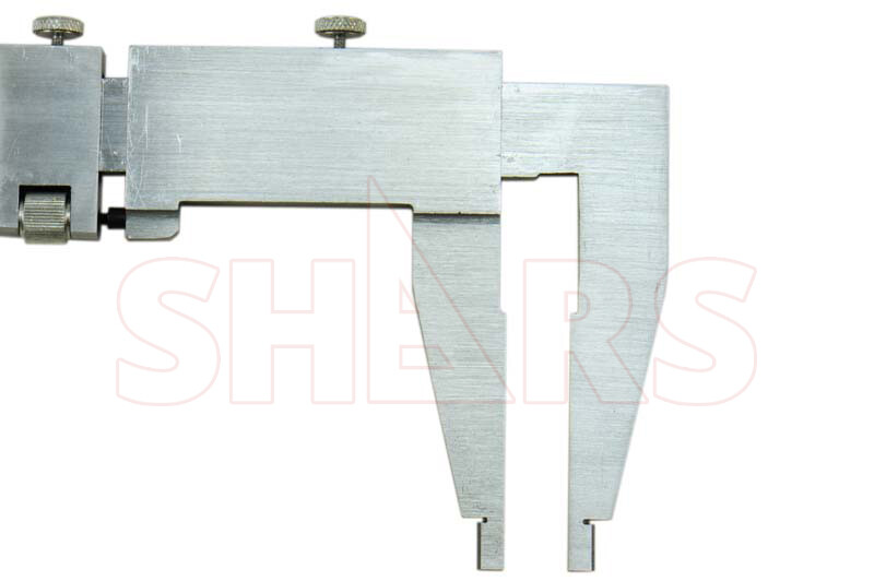12″ / 300mm Heavy Duty Vernier Caliper 2.90″ Jaw Depth + Inspection Report R}