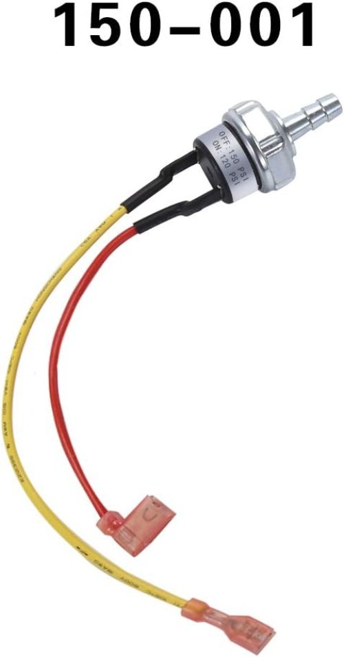 Air Pressure Switch 120/150 PSI for Compressor 120V AC Copper Steel Contact
