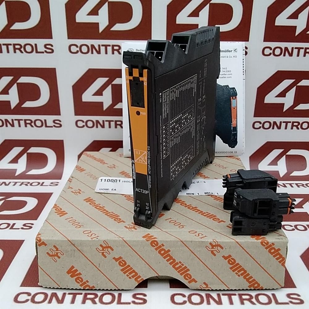1481970000 | Weidmuller | ACT20P-PRO DCDC II-S, 24-230VAC/DC, Opened