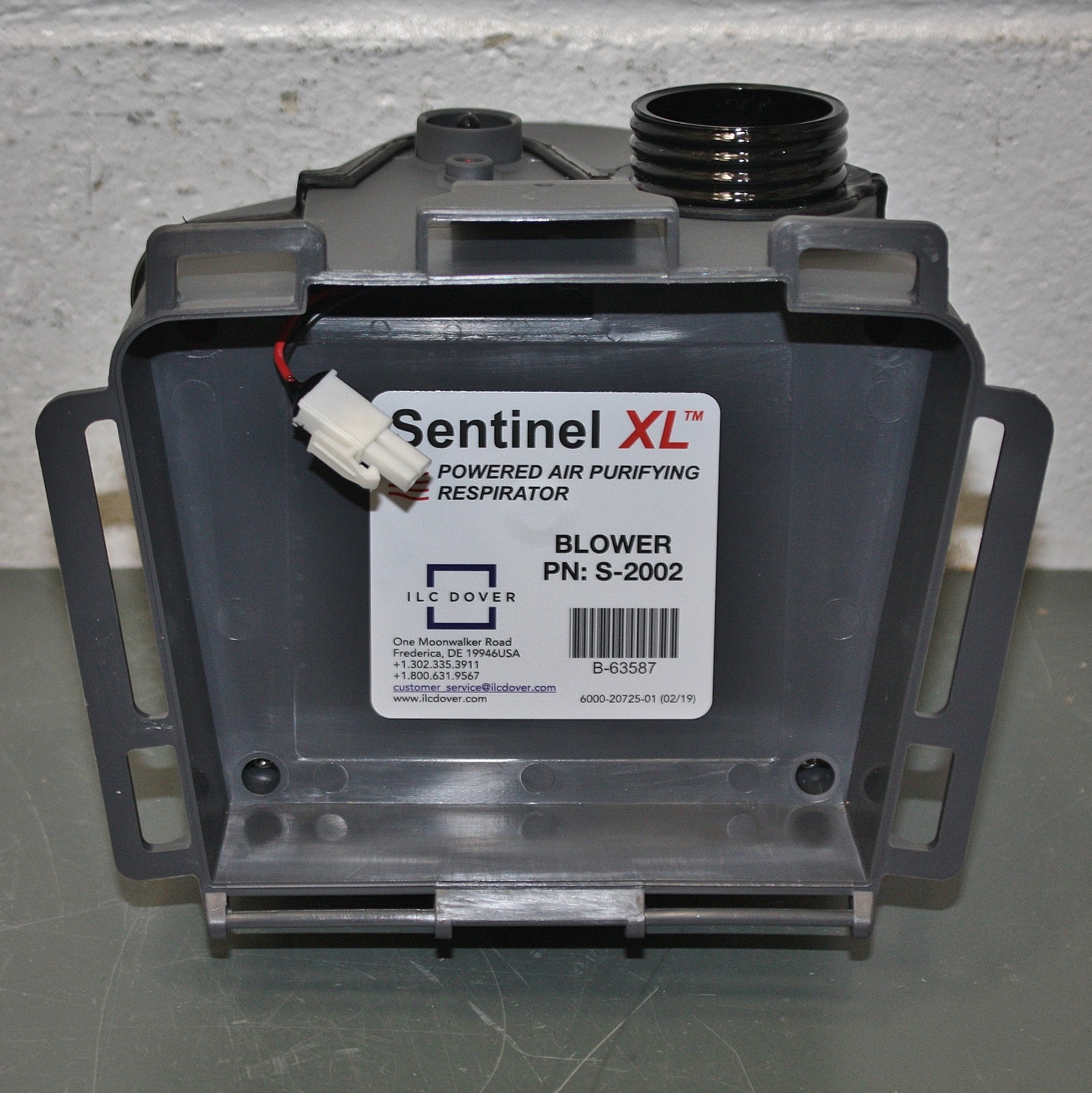 ILC Dover Sentinel XL SXL-HPEZA1, PAPR Powered Air Purifying Respirator, Blower