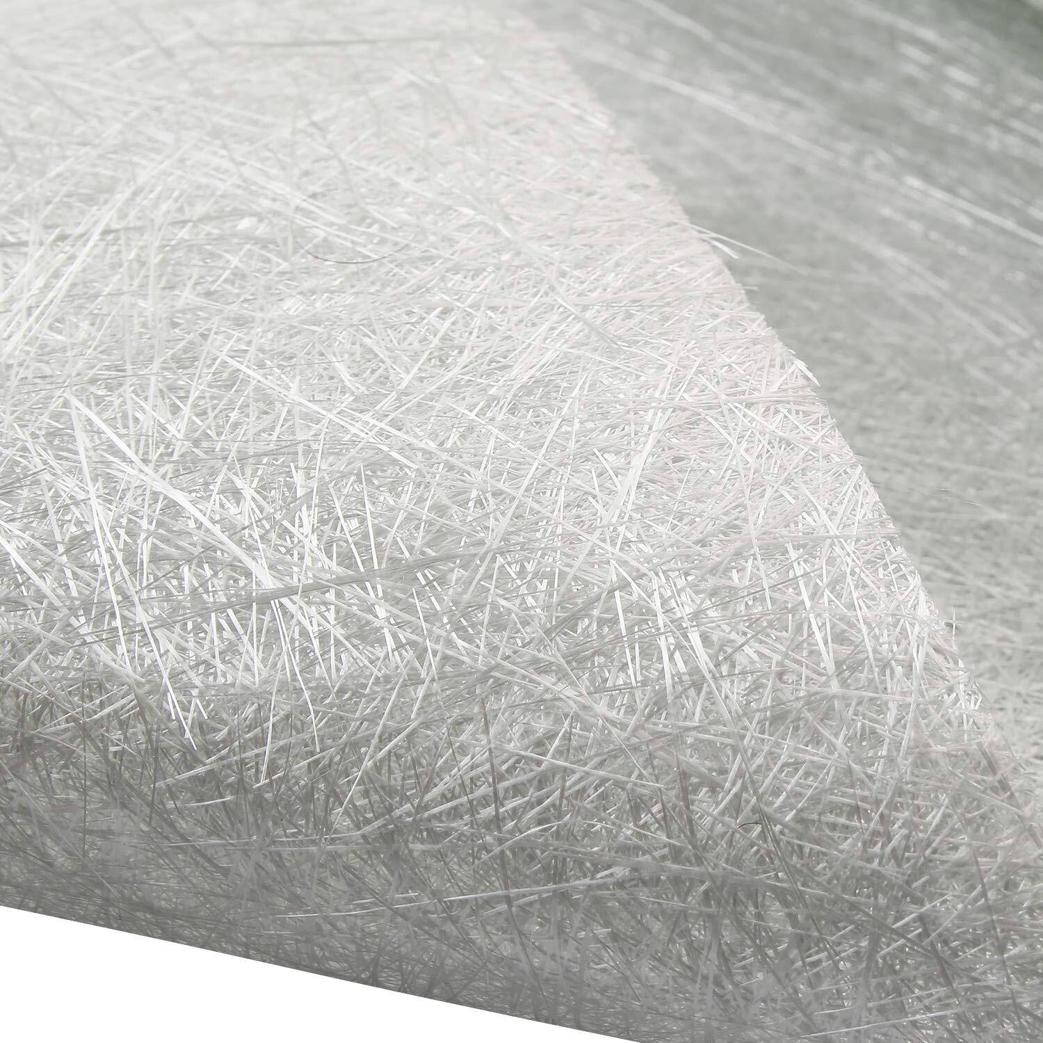 1 Roll Fiberglass Chopped Strand Mat 41inch x 11Yards Roofing Boat Marine Repair