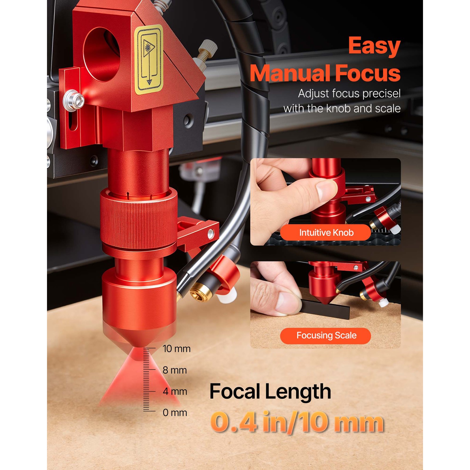 Uimoso 45W CO2 Laser Engraving Machine with 12 x 8 in Work Area