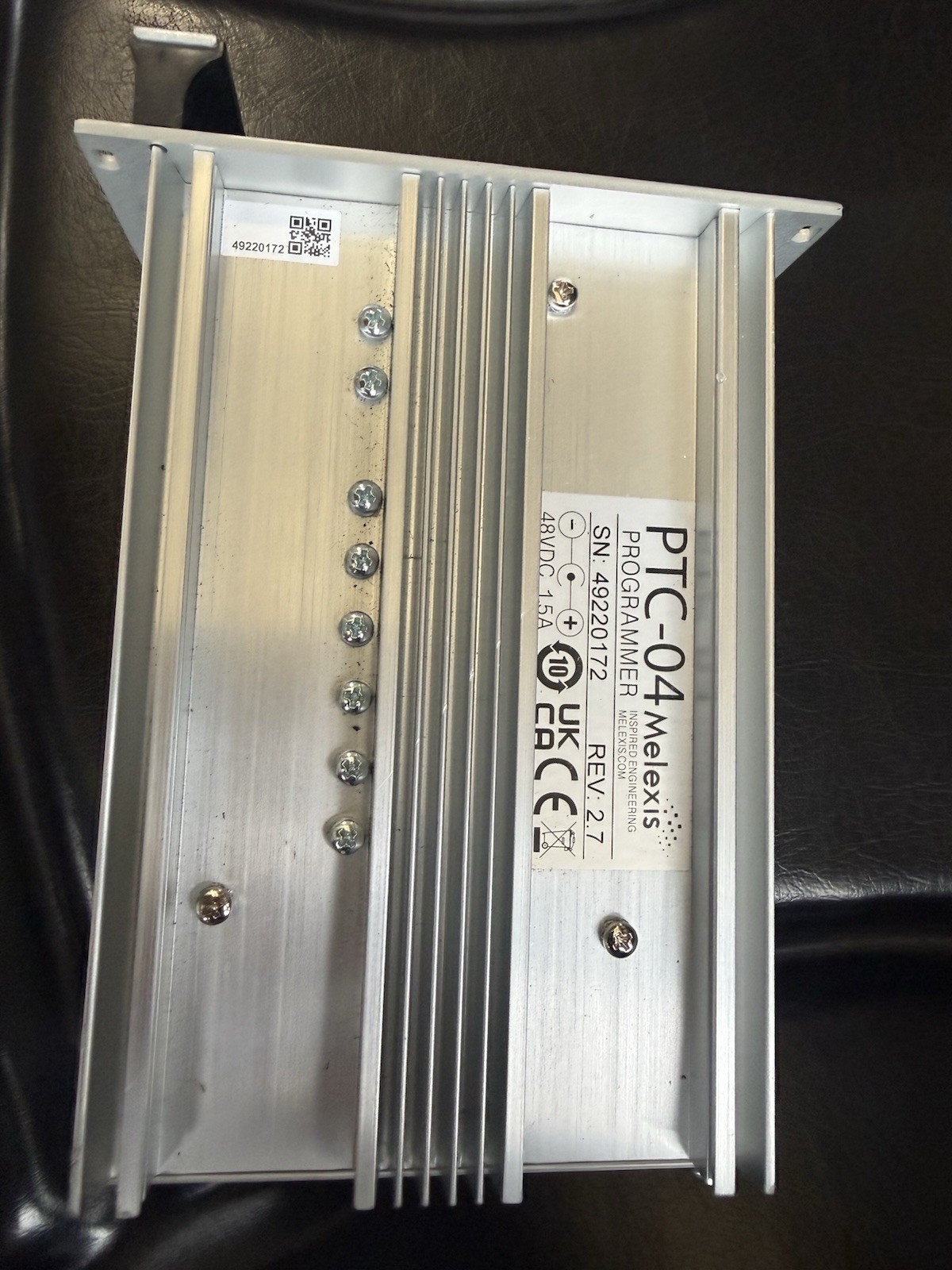 Melexis PTC-04 Programmer USB RS232 48VDC 1.5A Chassis Mount 49220172