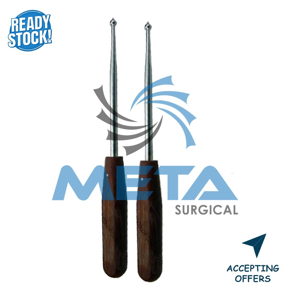 Orthopedic Ball Spike Pusher Fiber Handle 12″ Surgical Instrument