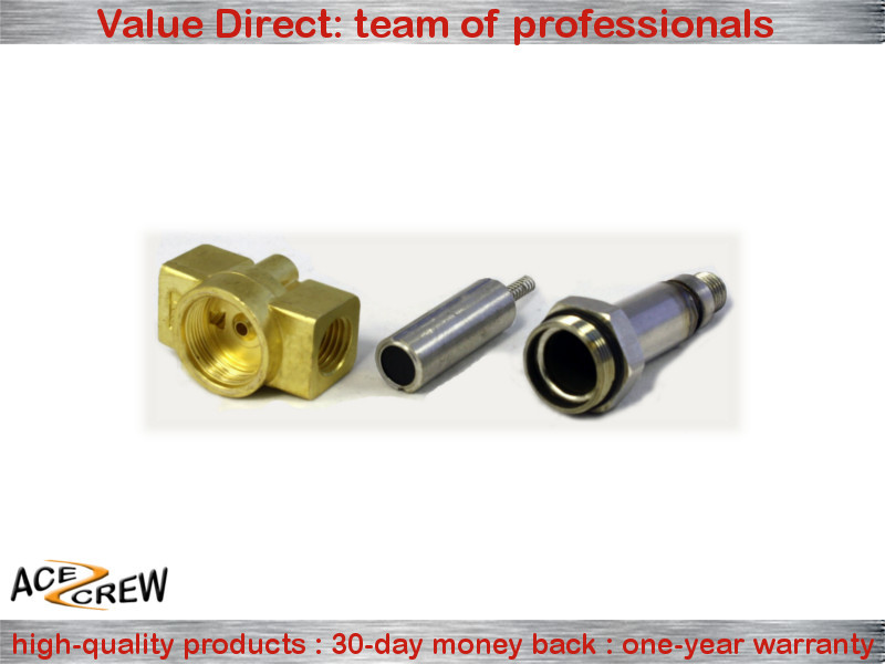 1/4 inch 24V DC Brass Electric Solenoid Valve NPT Gas Water Air Normally Closed
