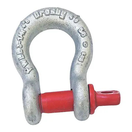Crosby 1018437 Anchor Shackle, Carbon Steel, 3000 Lb.