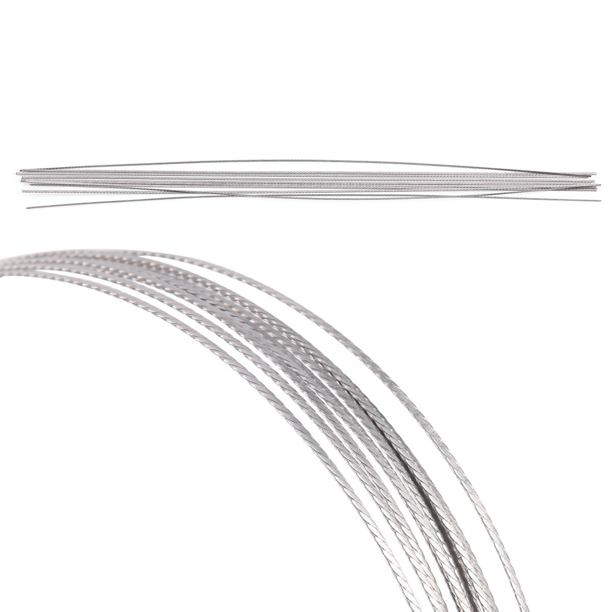 AZDENT Dental Ortho Lingual Retainer Wires Flat Straight Twist Wires 0.010*0.028