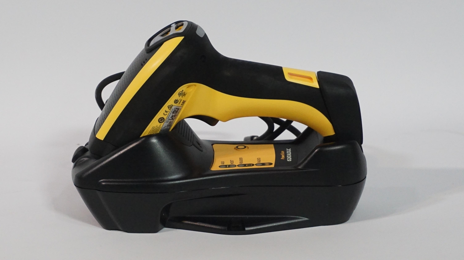 DATALOGIC POWERSCAN PBT9100 INDUSTRIAL BLUETOOTH BARCODE SCANNER KIT W/BASE+MORE