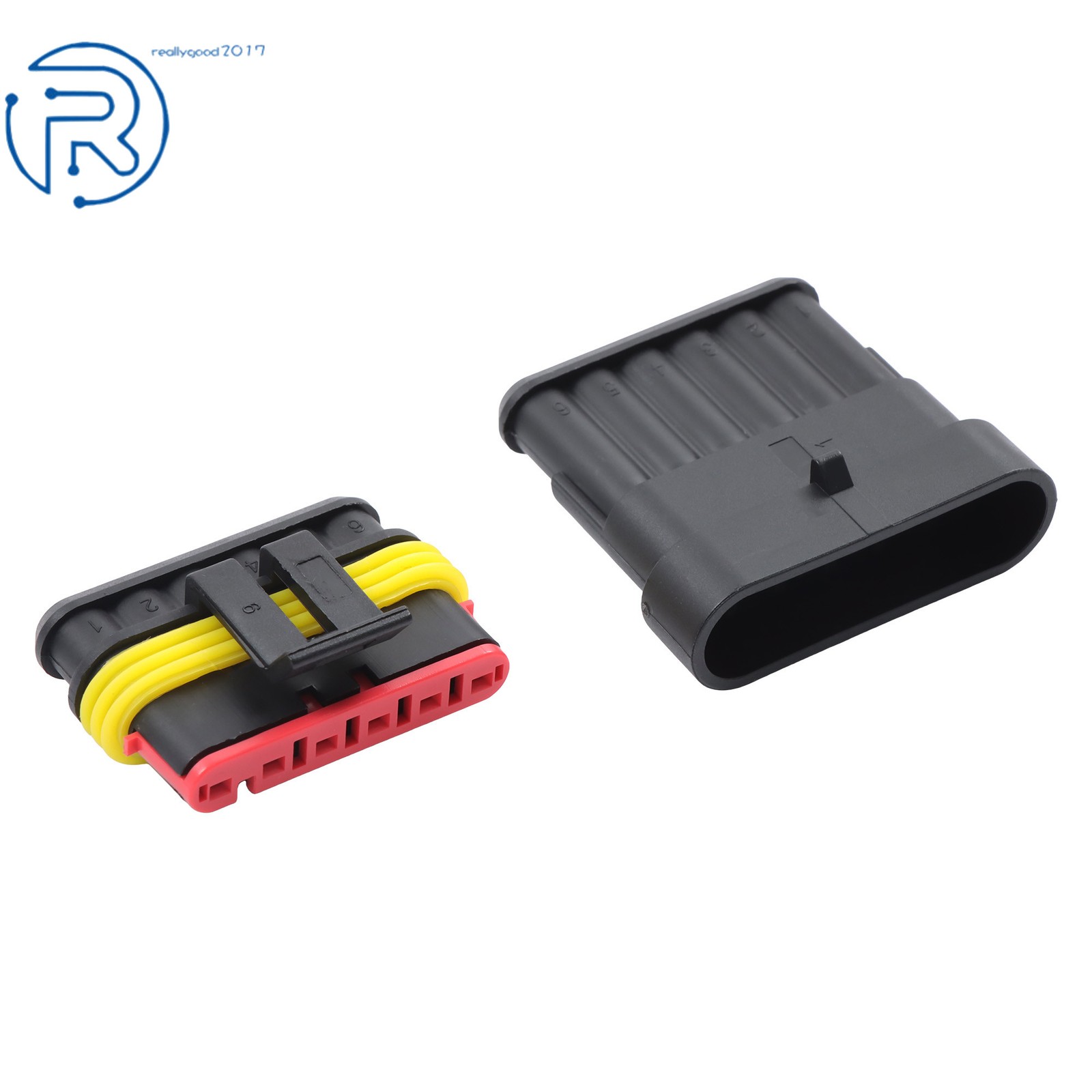 800Pcs Automotive Electrical Wire Connectors Plug Kit W/Tool 1/2/3/4/5/6 Pin