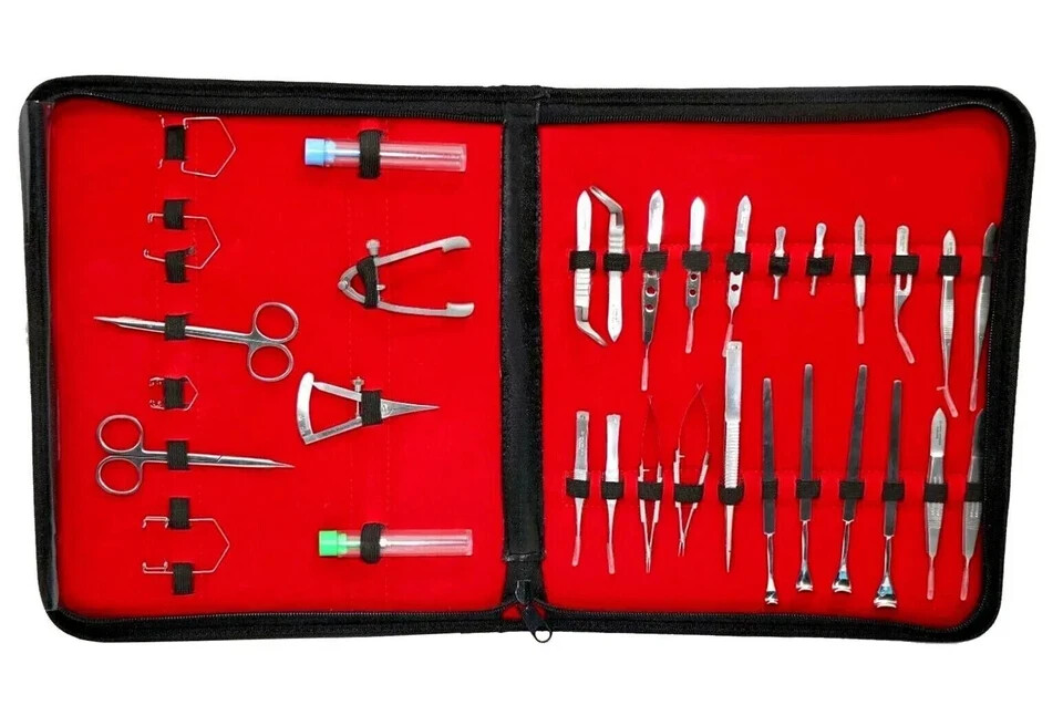 33 Pcs Set Ophthalmic Cataract Eye Micro Surgery Items Kit Surgical Instruments
