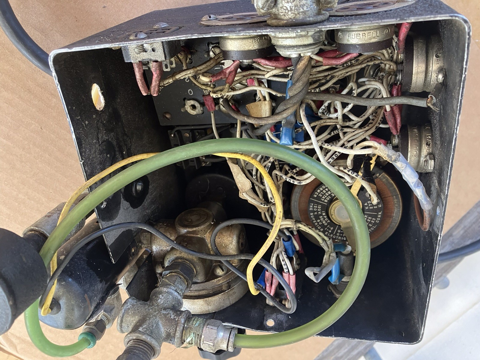 Control Unit From A Kingsley Pneumatic Hot Stamp Foil Machine