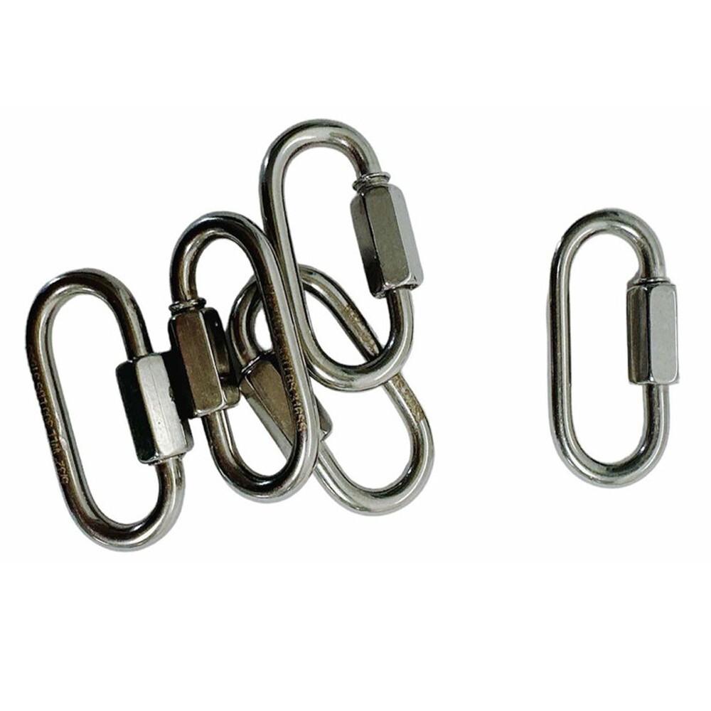 5 PC 1/4″ Quick Link Chain Rigging Marine Stainless Steel Type 316 Grade