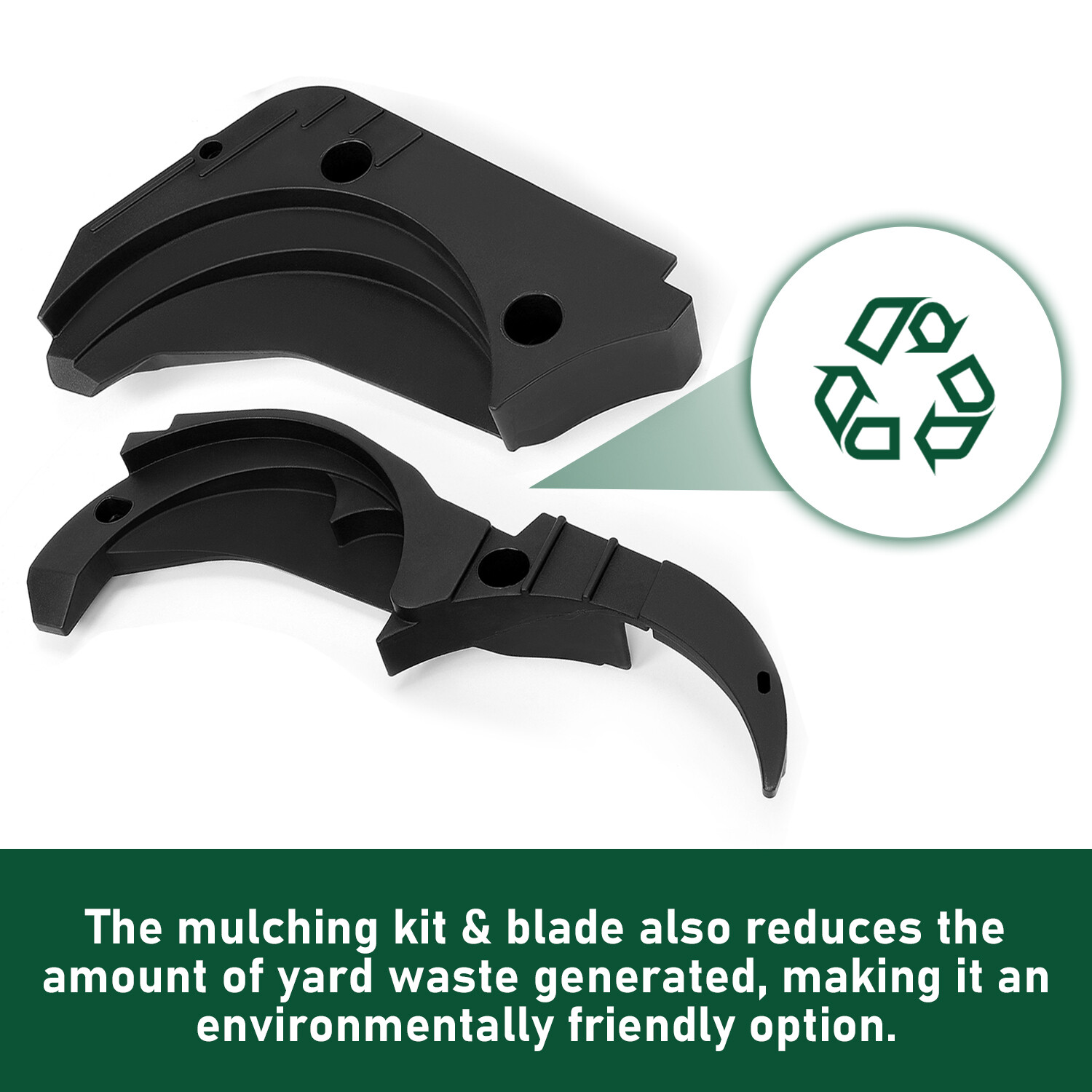 54″ Lawn Mower Grass Mulching Kit Attachment w/Blades #BM20827 For John Deere