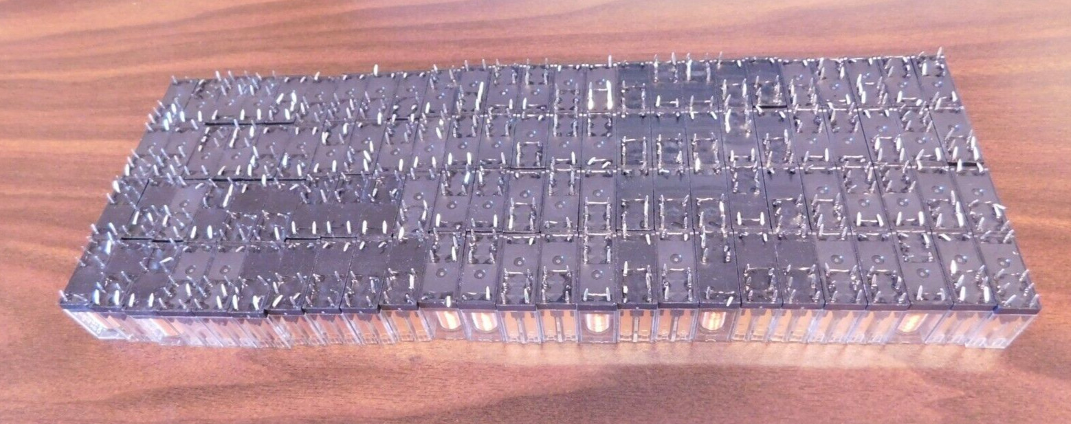 Omron PCB General Purpose Relay DPDT 24CDC Semi-Sealed – LOT OF 100 G2R-2-DC24