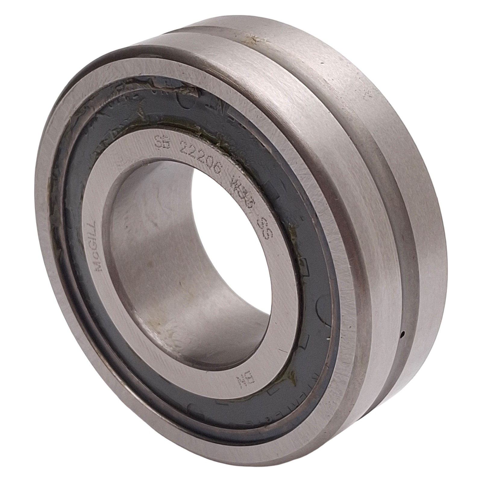 McGill SB 22206 W33 SS Spherical Roller Bearing, ø30mm ID, ø62mm OD, 20mm Width