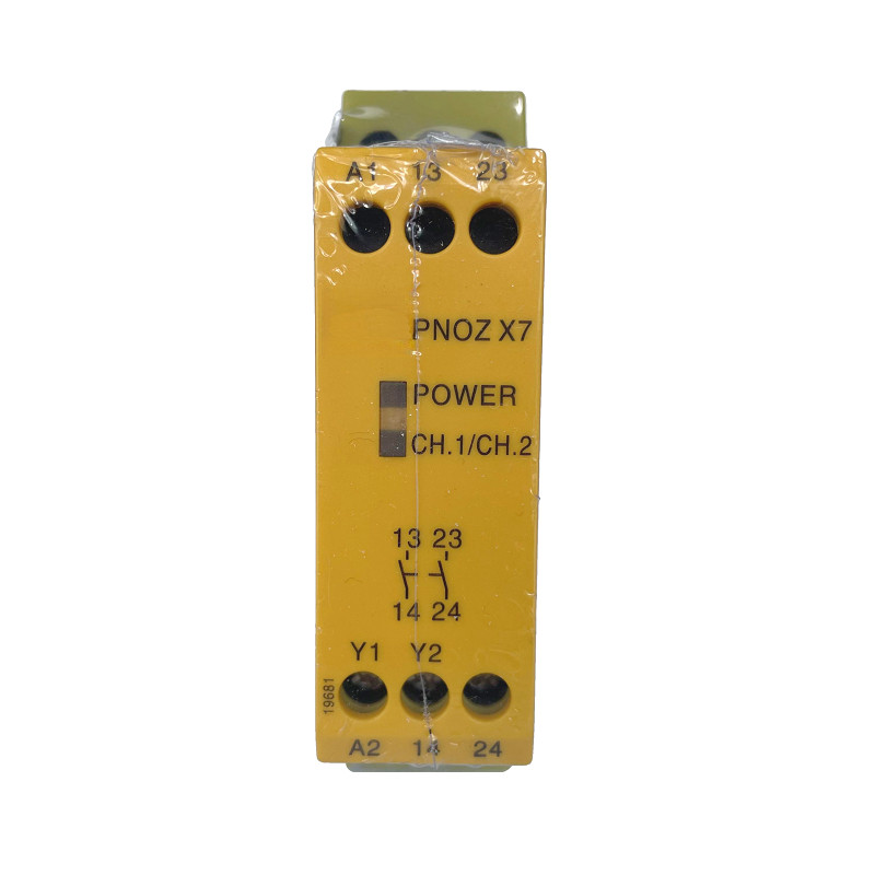 For Pilz PNOZ X7 774059 Safety Relay Module 24VACDC 2n/o
