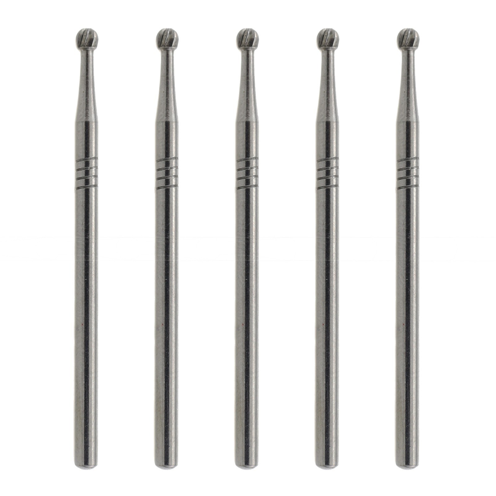 WAVE Dental Carbide Burs Straight Handpiece Bur Round HP #1/4 4 6 8 10 44.5mm