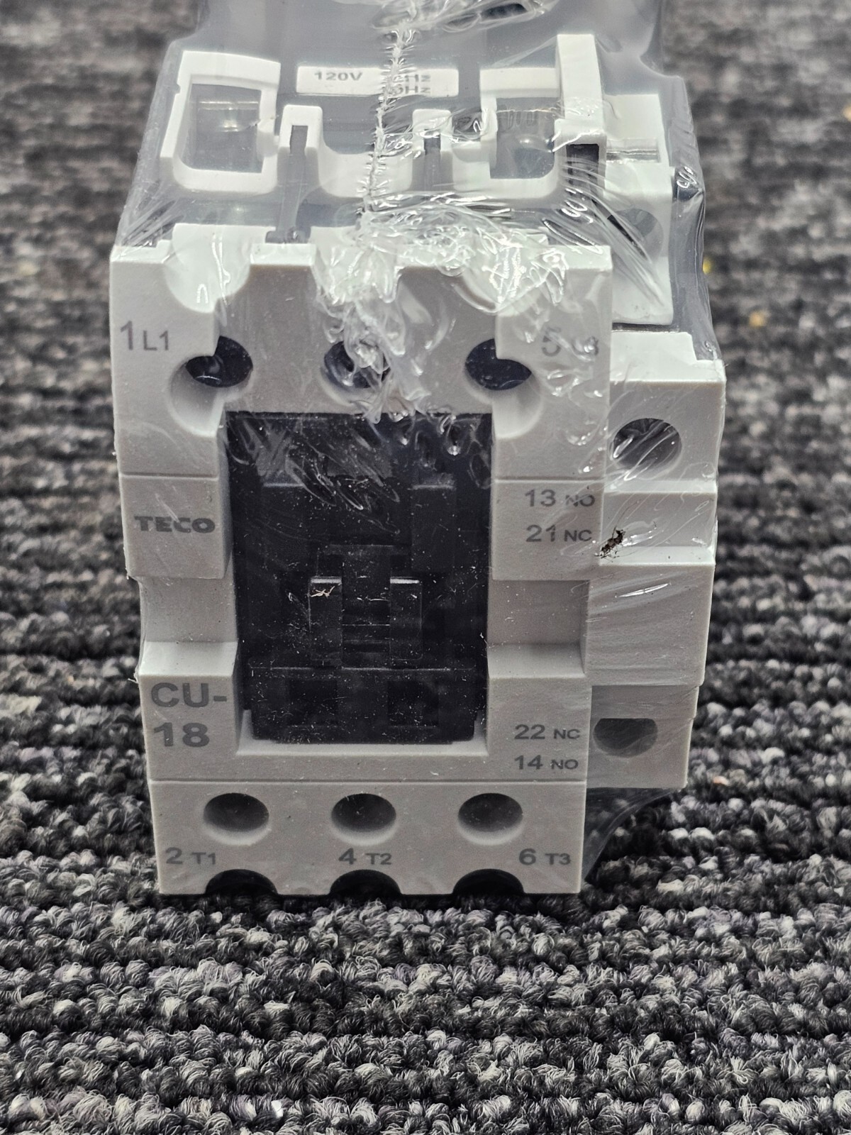 TECO CU-18 Magnetic Contactor 220V/24V/110V/380V 3A1a1b Non-Reversing 50/60Hz