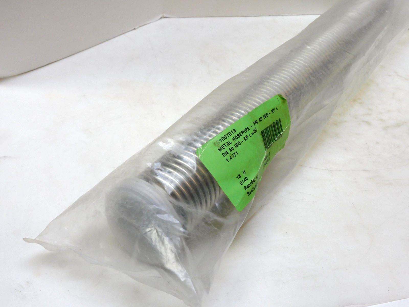 No Name DN 40 ISO-KF 500mm Flexible Metal Hosepipe 1.4571″ id