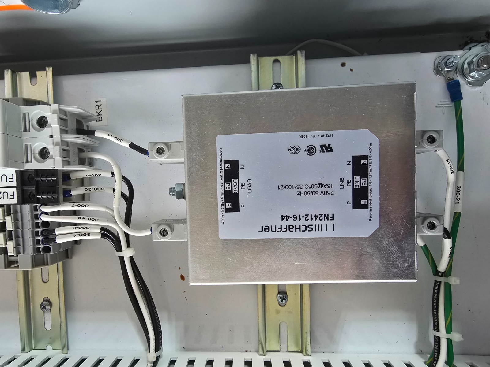 Industrial PLC Control Cabinet WAGO 750-881 | PULS PSU | Schaffner | Docs Incl.