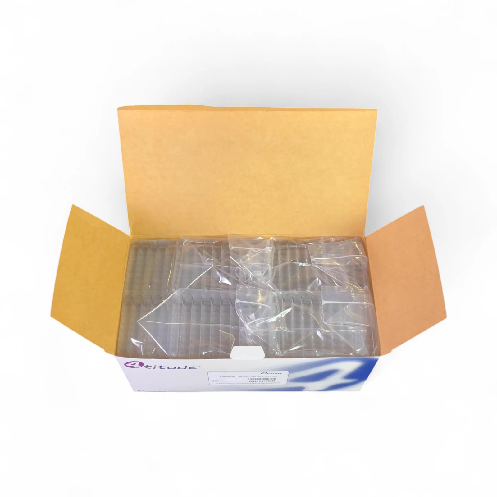 4titude FrameStar 96 Well Skirted PCR Plate 4ti-0960/C NEW Open Box Best Offer!