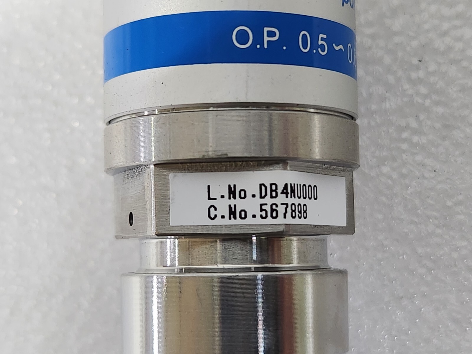 FUJIKIN DIAPHRAGM VALVE TYPE N.O. O.P 0.5~0.6MPa / 3878