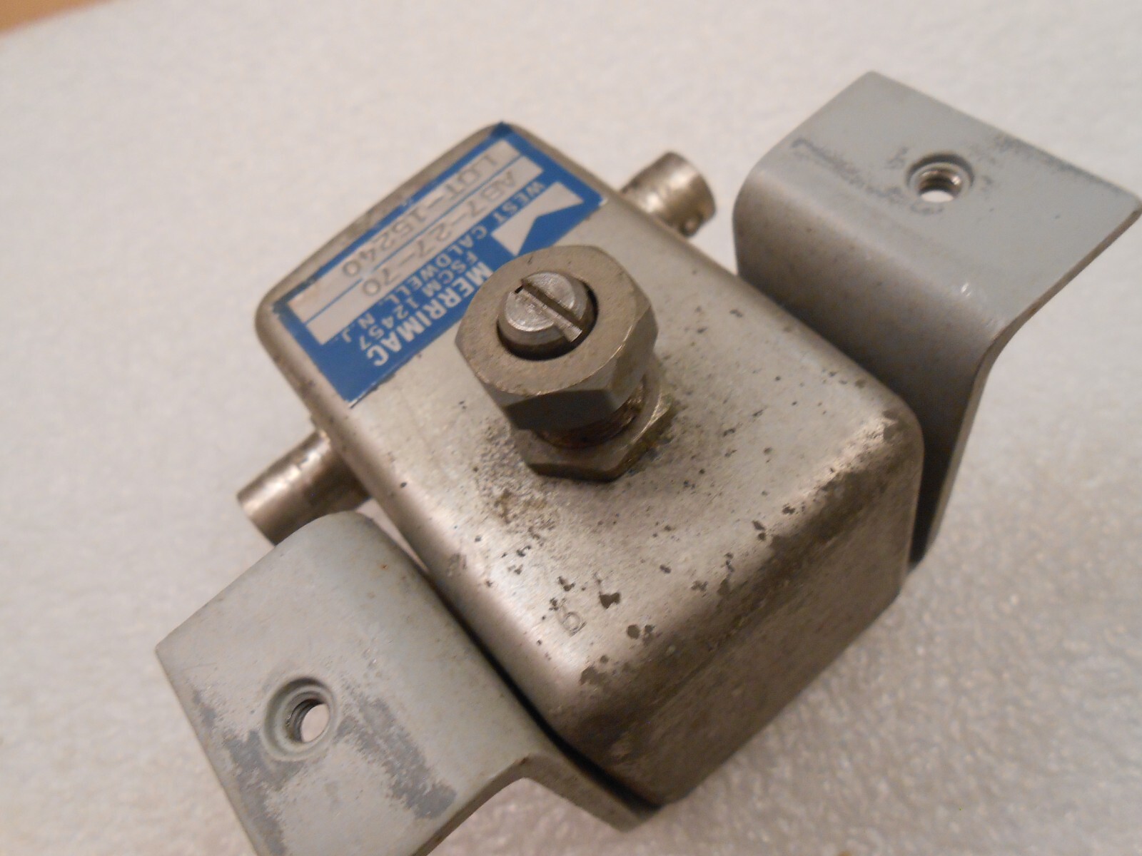 Merrimac Variable Attenuator AB-27-70, 25 dB, 57-83 MHz. 50Ω, BNC (F), 70 MHz
