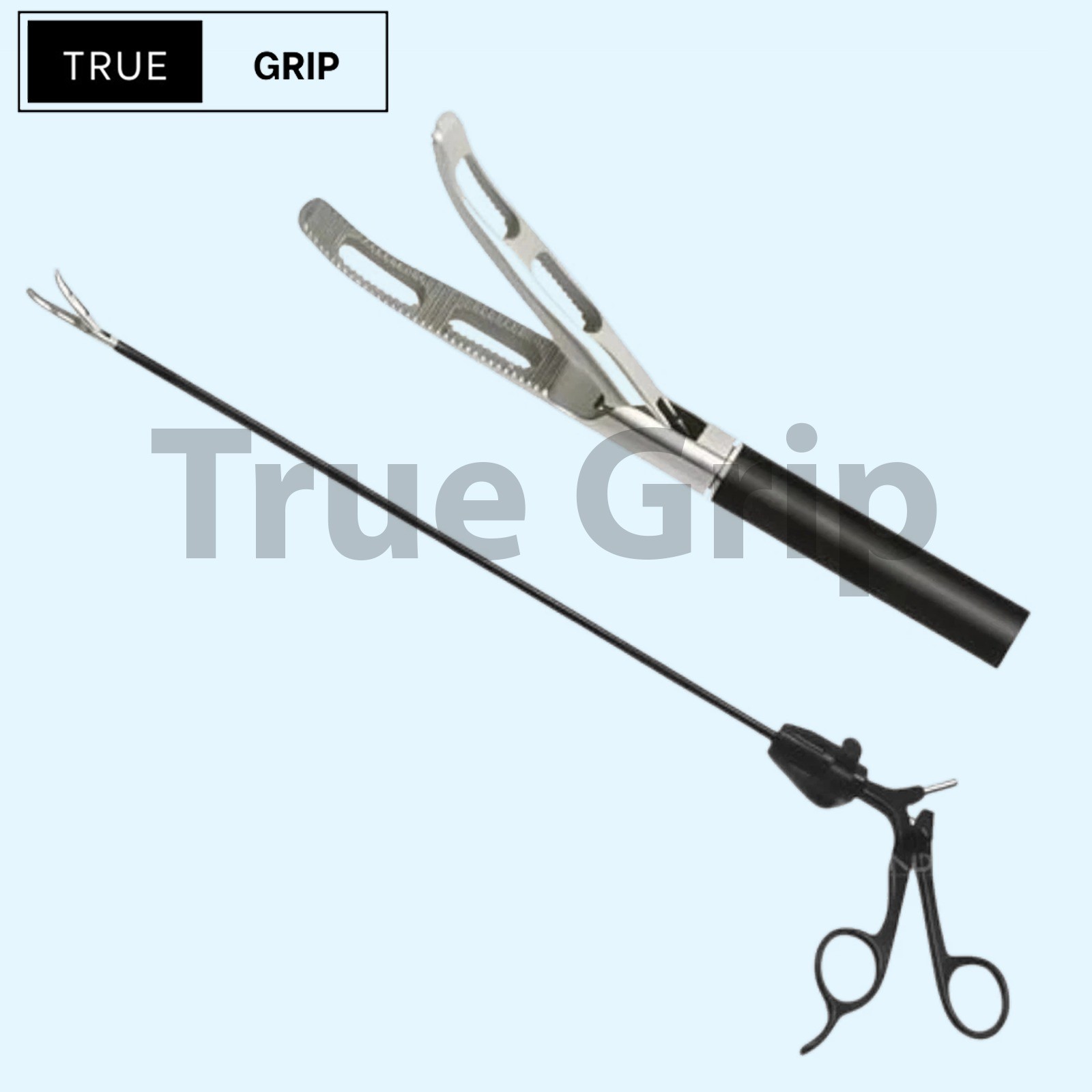 Laparoscopic Intestinal Grasping Forceps Single Action Reusable Ratcheted