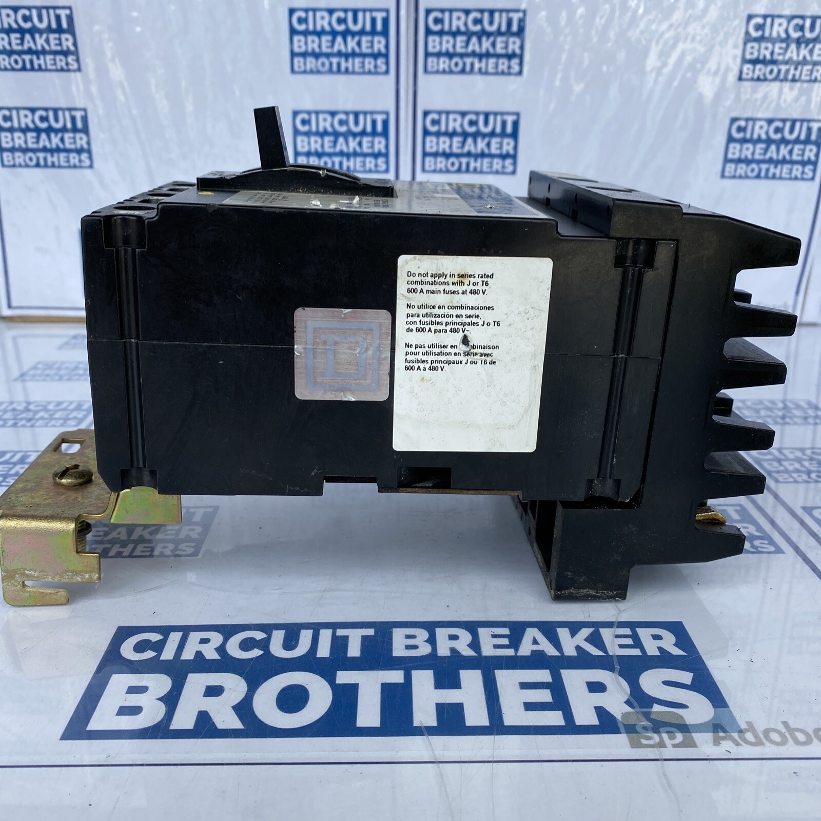 Square D FH36015 15 Amp 600 Volt 3 Pole I Line Circuit Breaker -Warranty