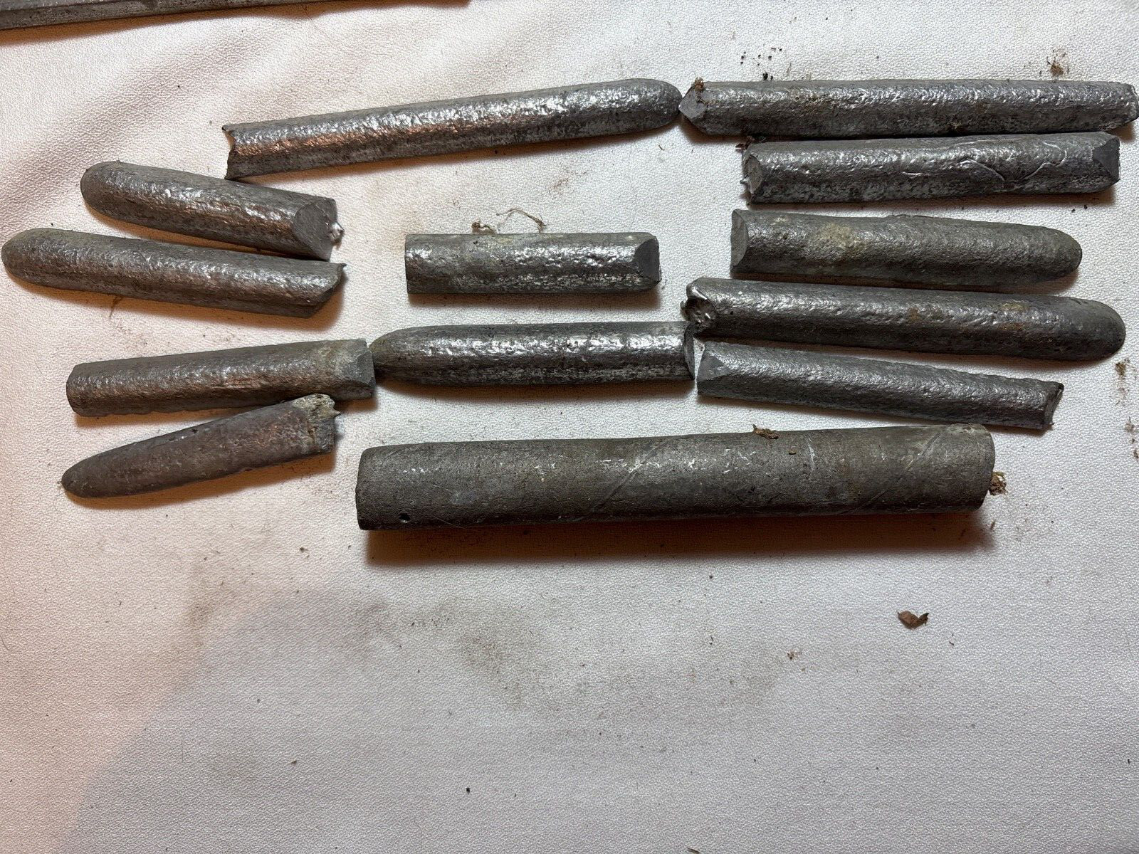 Mixed Lot of (16) lbs of miscellaneous Solder Bars Warranted