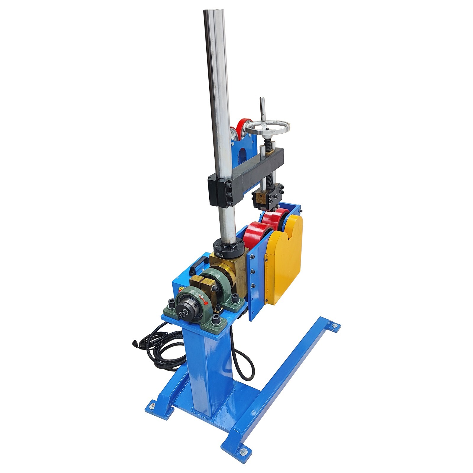 110V 660lbs Press Wheel Type Rotary Welding Positioner Welding Tank Turning Roll