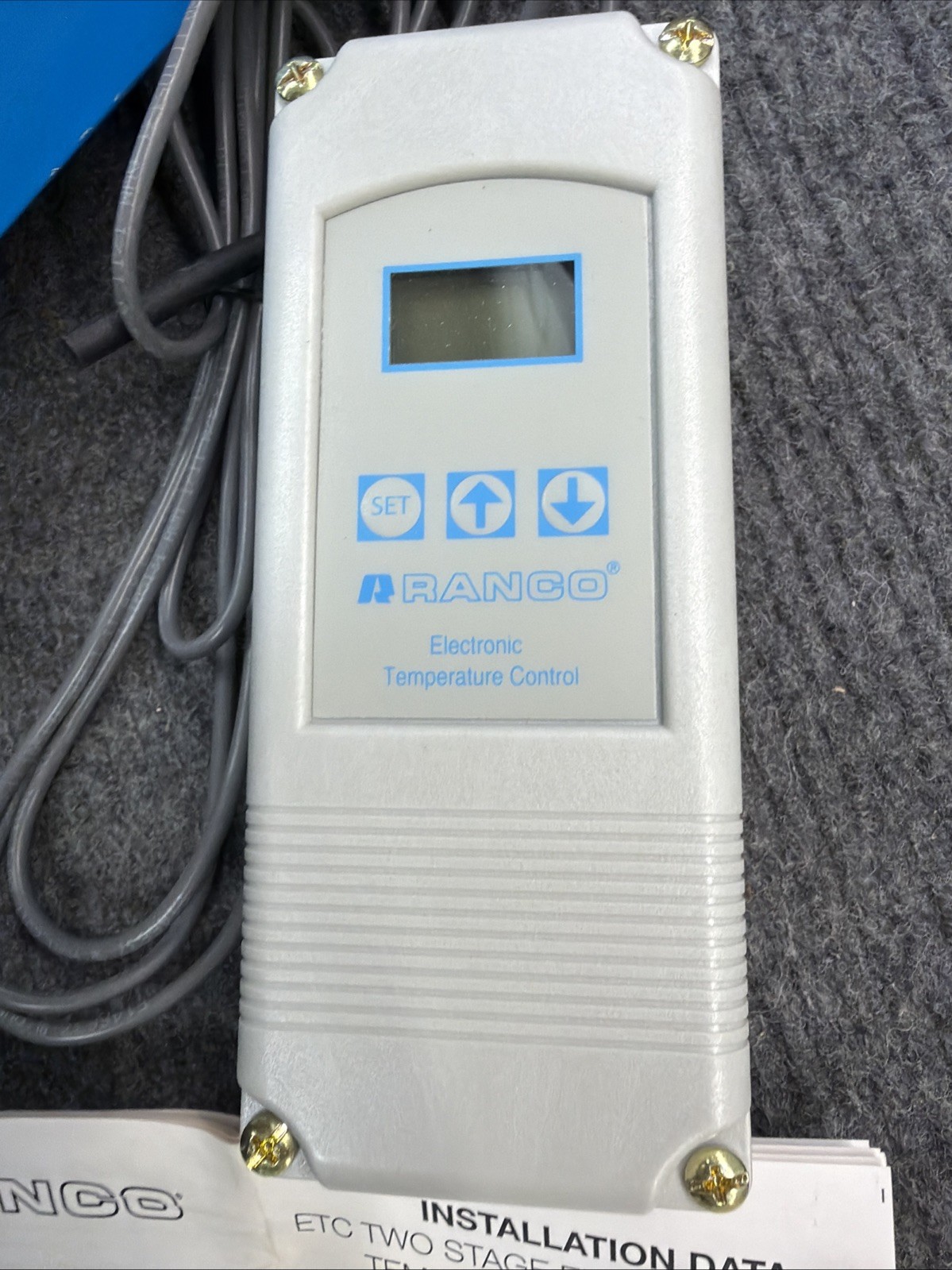 Ranco Etc-211000-000 Electronic Temperature Control Open/Close On Rise 120v