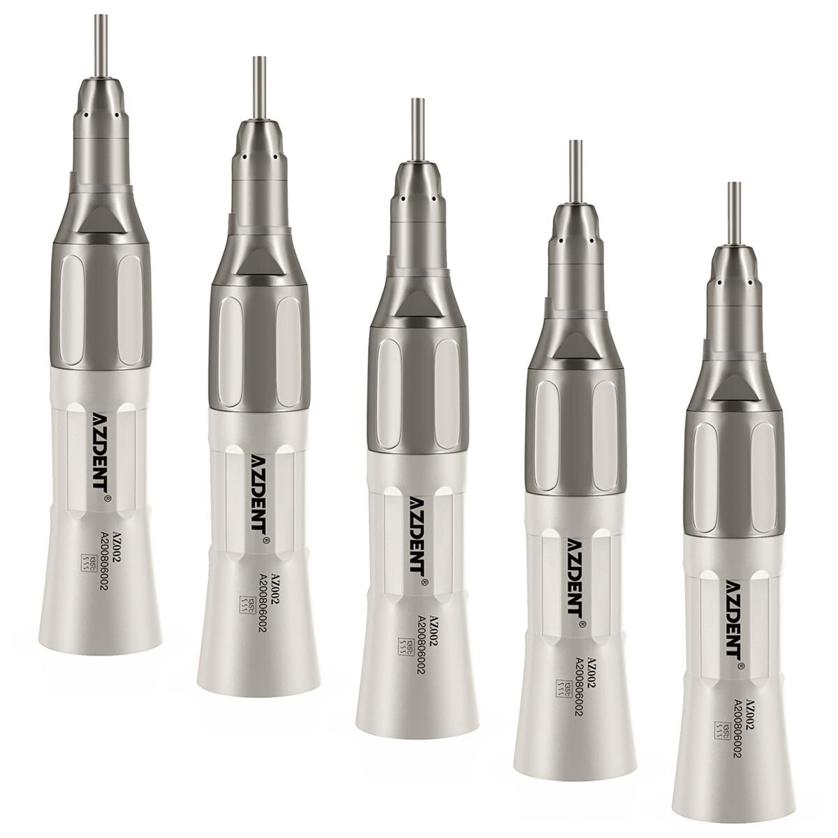 AZDENT Dental 1:1 Slow Low Speed Handpiece Straight Nose Cone E-Type USA