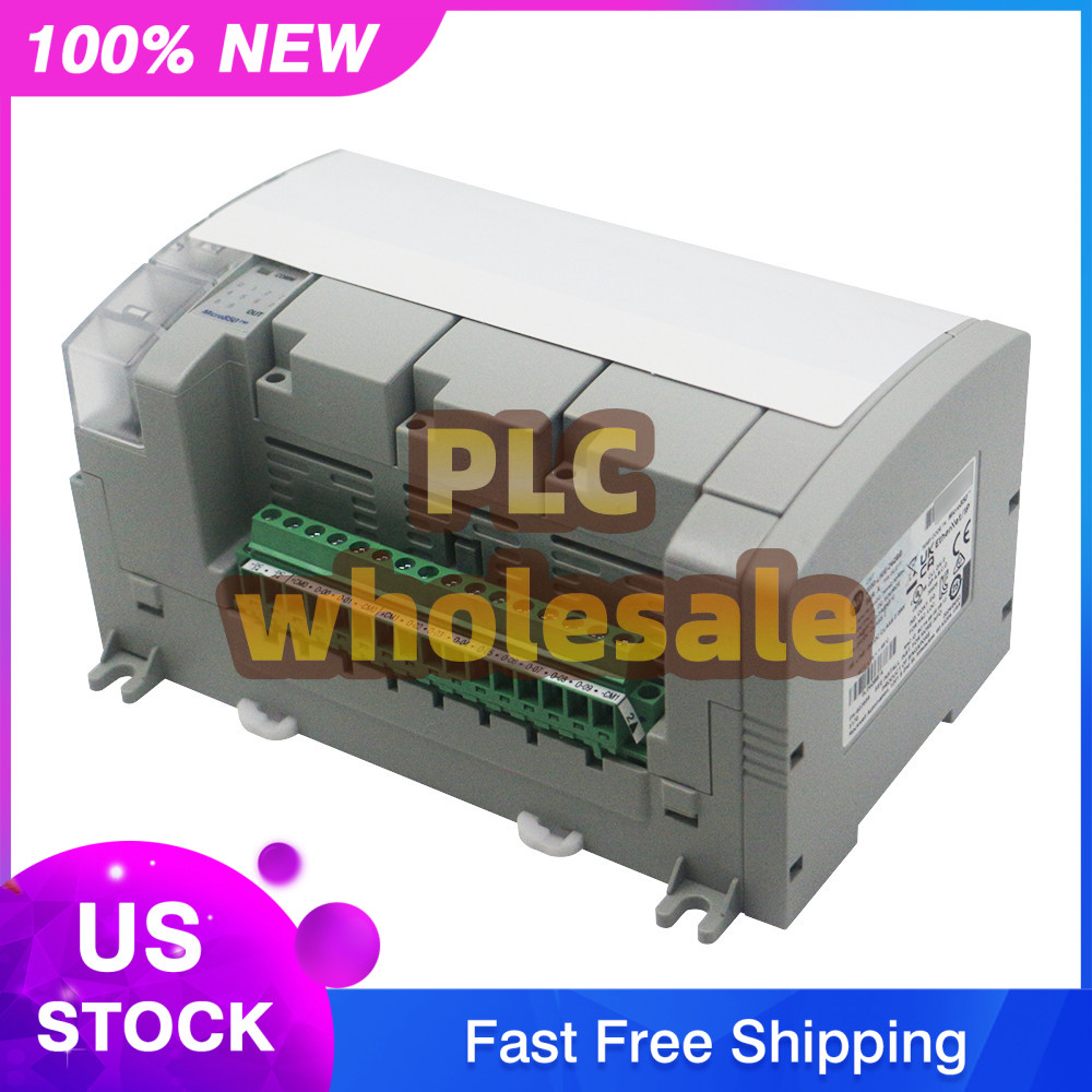 100% New Allen-Bradley 2080-L50E-24QBB Micro850 24 I/O EtherNet/IP Controller