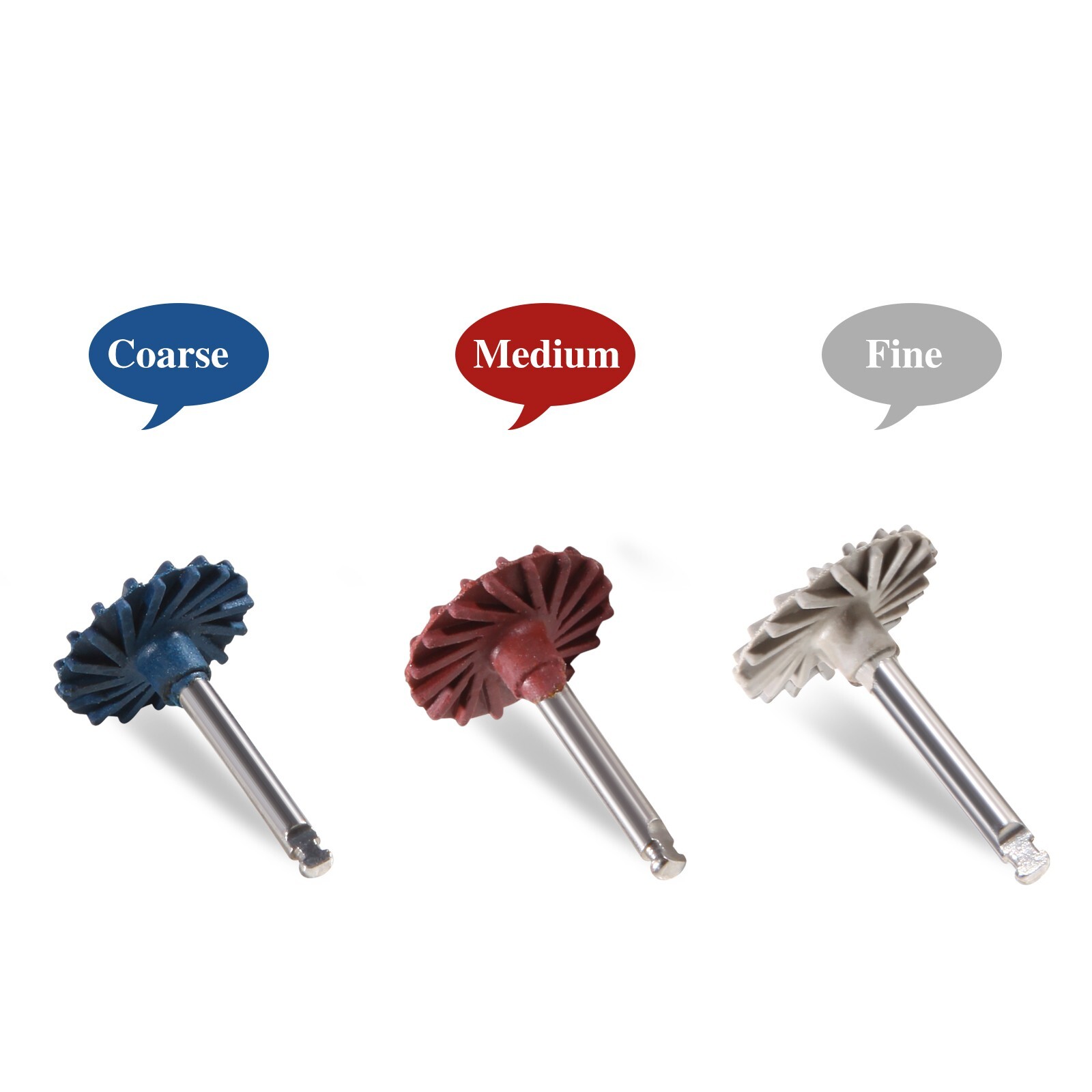 Dental Zirconia Diamond Grinding Polishing Kit RA Polisher for Contra Angle