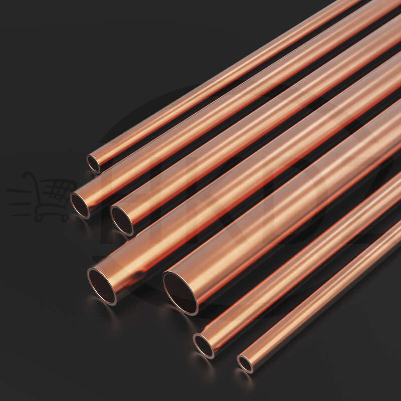 Copper Round Tube OD Ø1.5mm 2mm 3mm 4mm 5mm 6mm 7mm 8mm 10mm -30mm Lengths 300mm