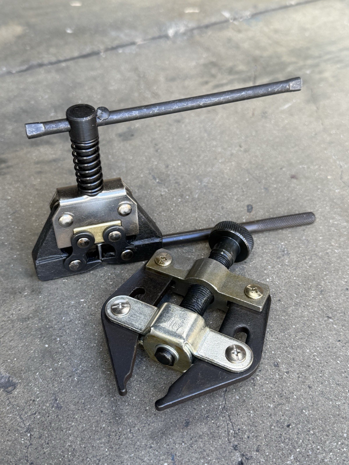 Motorcycle Roller Chain Detacher Holder Breaker & Puller #60 #80 #100 520 530