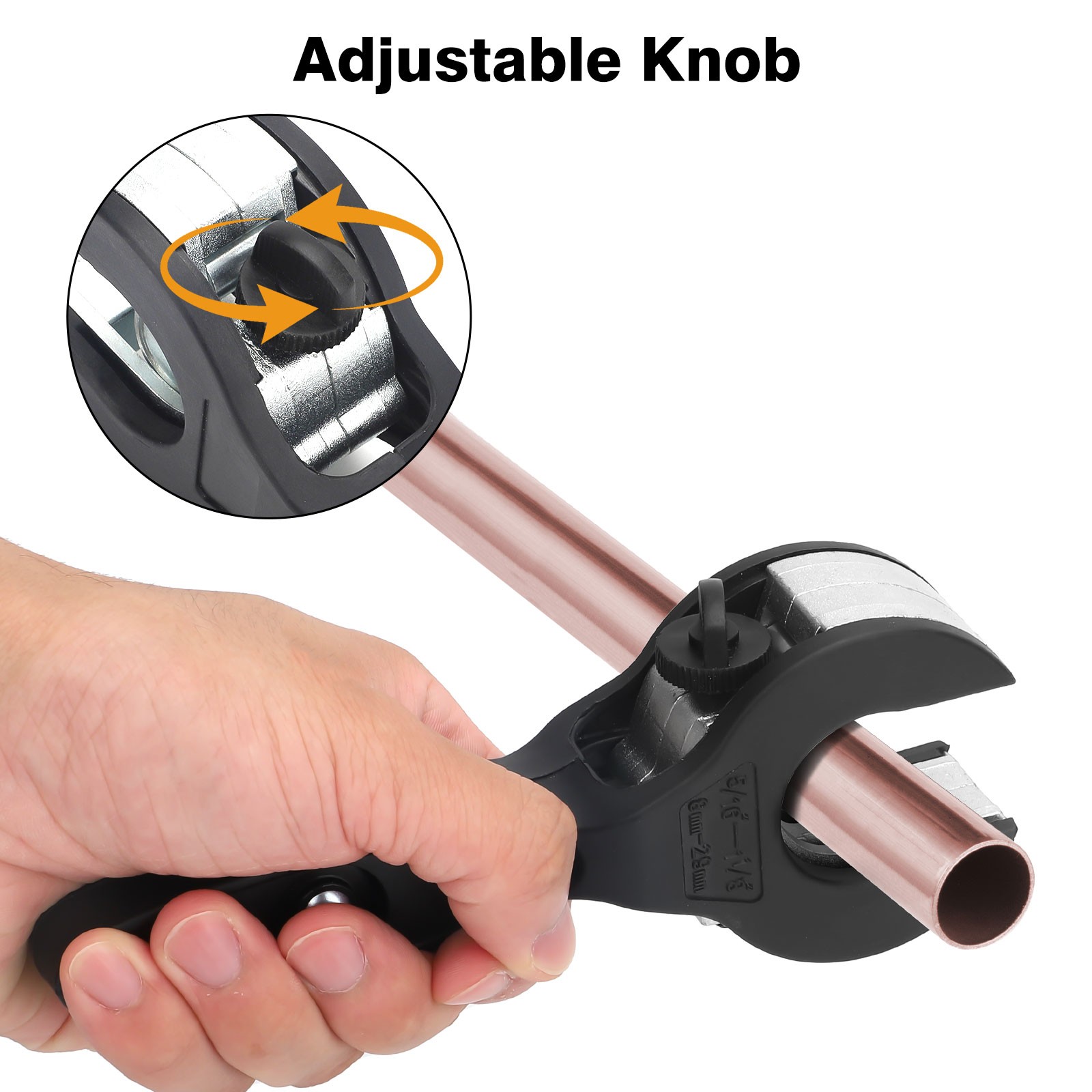 8-29mm Ratchet Tube Pipe Cutter Aluminium Ratchet Tool Copper PVC Tube Cutter