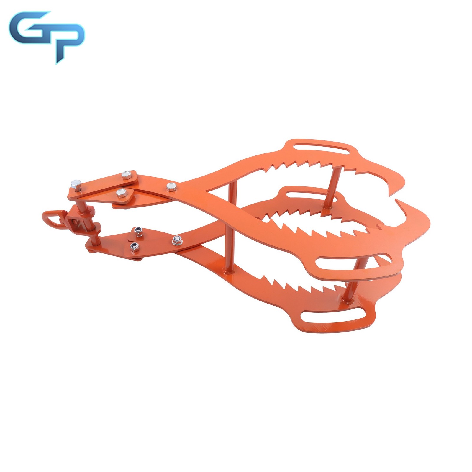 Log Lifting Tongs 36″ Heavy Duty Steel 4 Claw Swivel Lumber Log Skidding Tongs