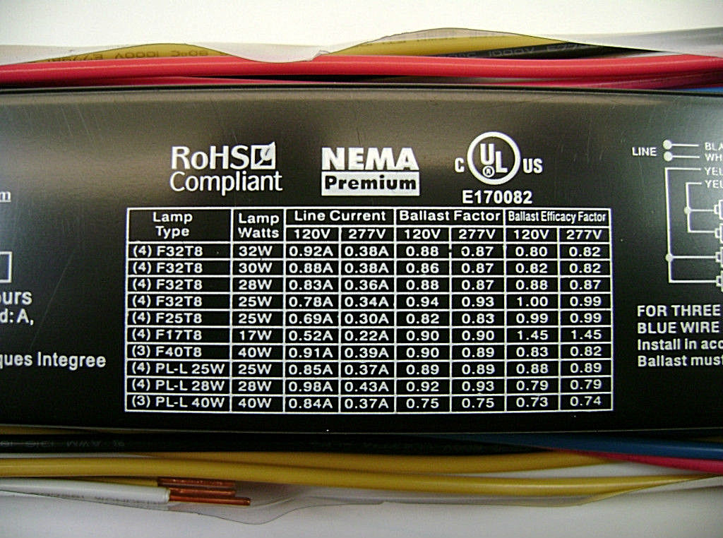 10 of KTEB-432-UV-IS-NP Fluorescent Ballast 4B T8 Replaces Accupro AP-432IP-UNV