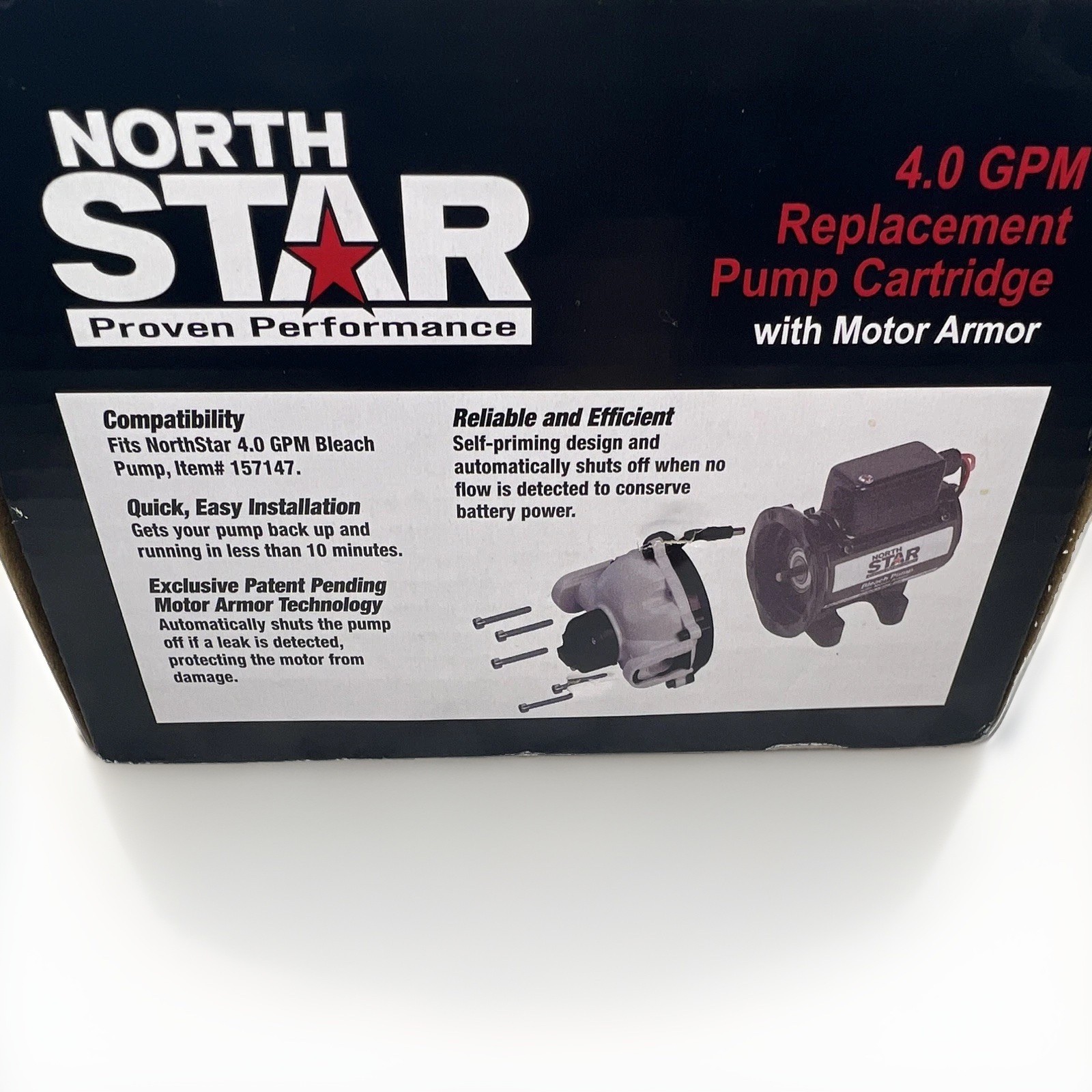 Northstar 4.0 GPM Bleach Pump Replacement Cartridge (New-Open Box)