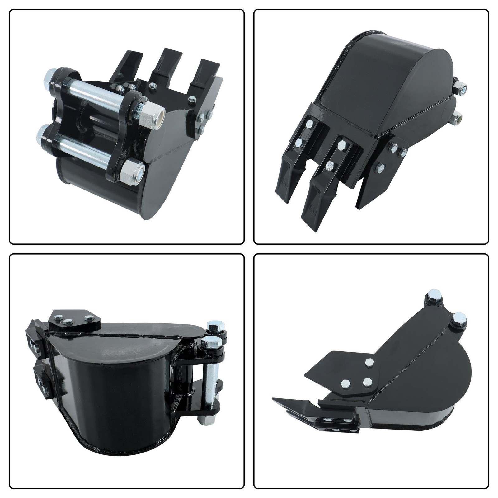 Narrow 200mm Bucket for Mini Excavators Compact & Versatile Digging Tool